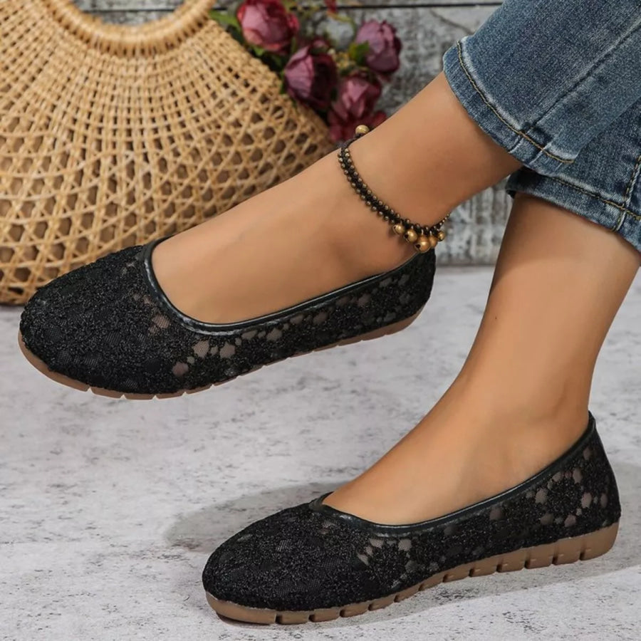Round Toe Slip-Ons Apparel and Accessories