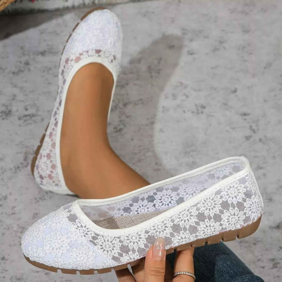 Round Toe Slip-Ons Apparel and Accessories