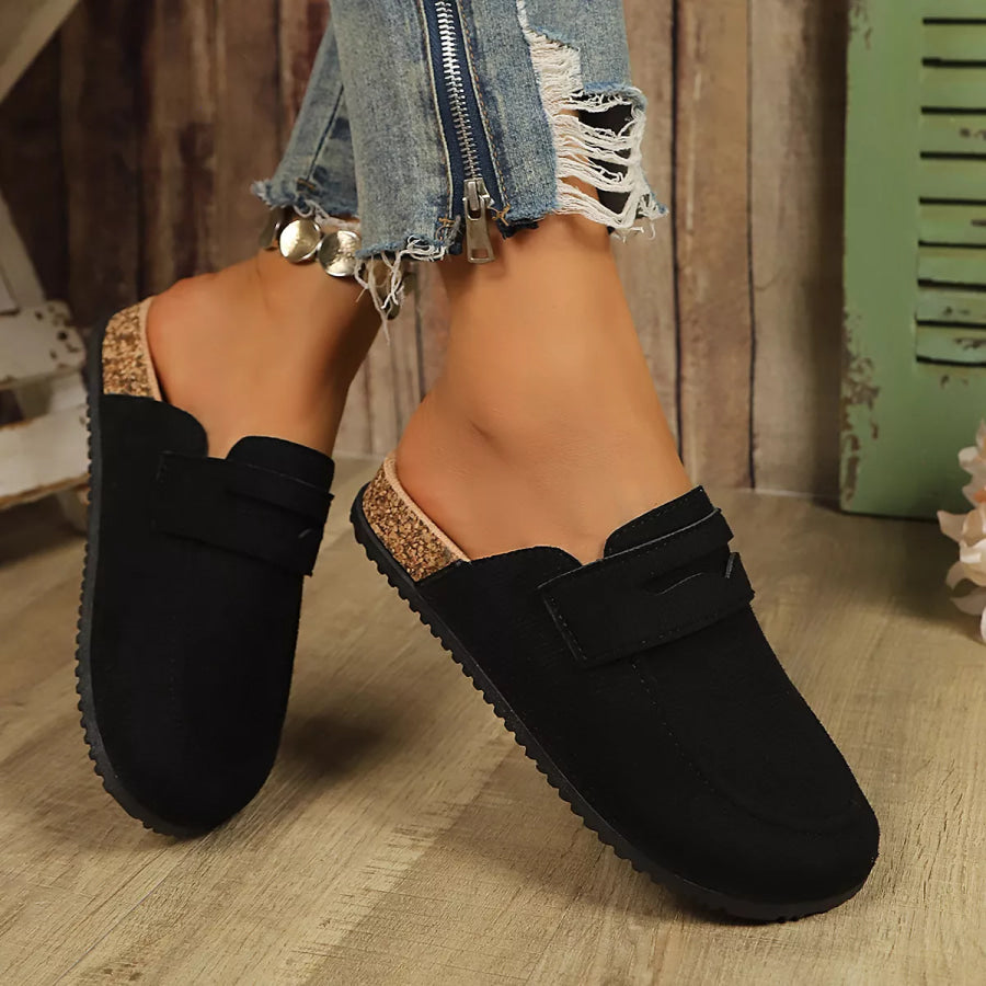 Round Toe Slip-Ons Apparel and Accessories