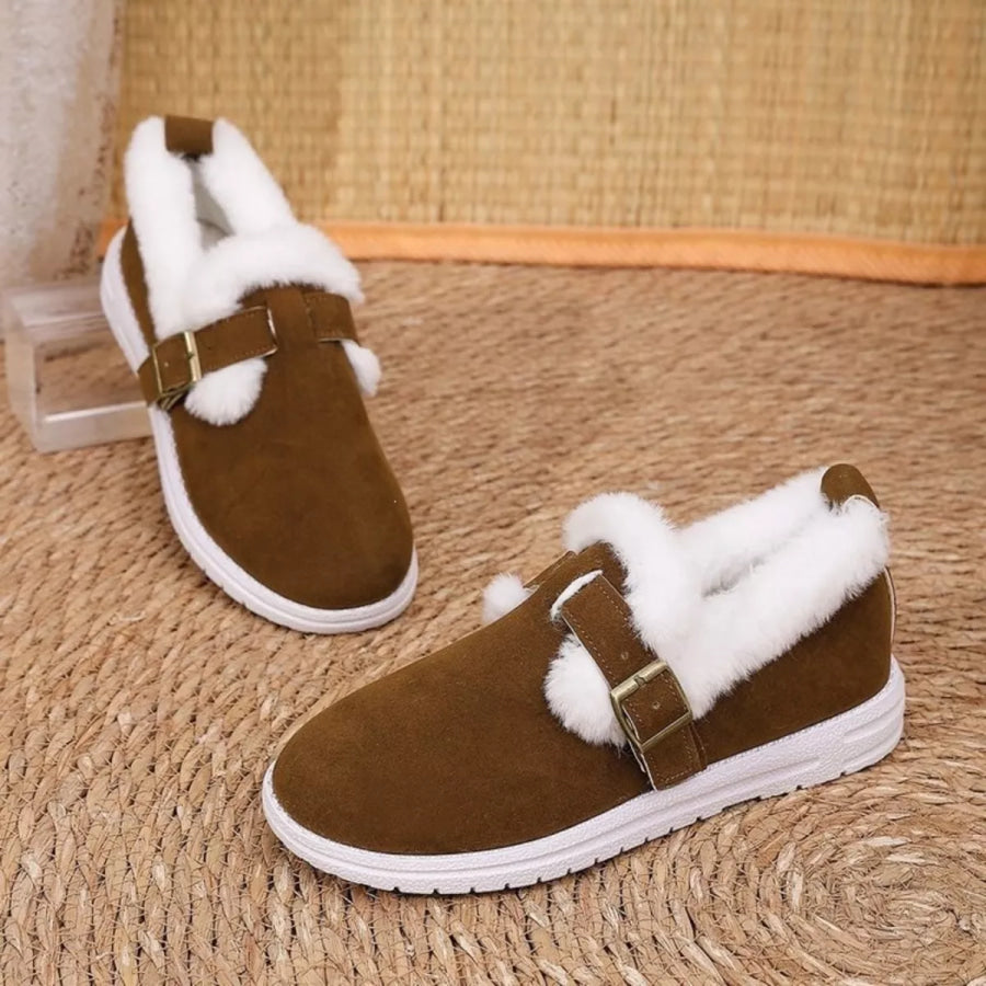Round Toe Slip-Ons Apparel and Accessories