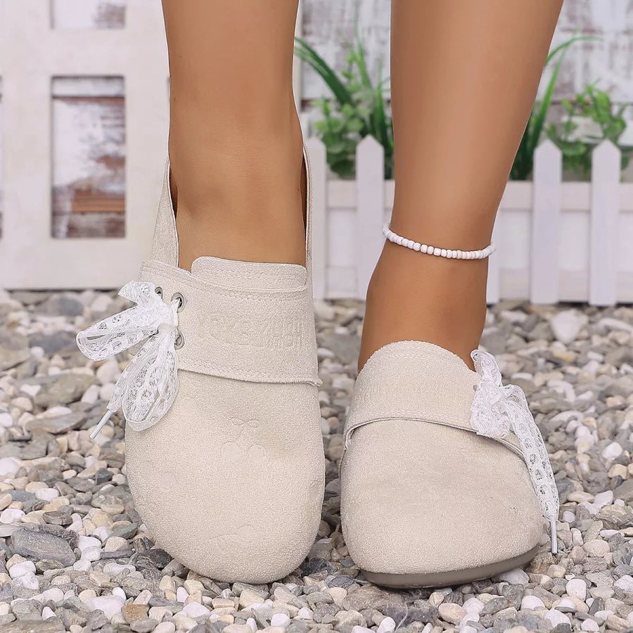Round Toe Slip-Ons Apparel and Accessories