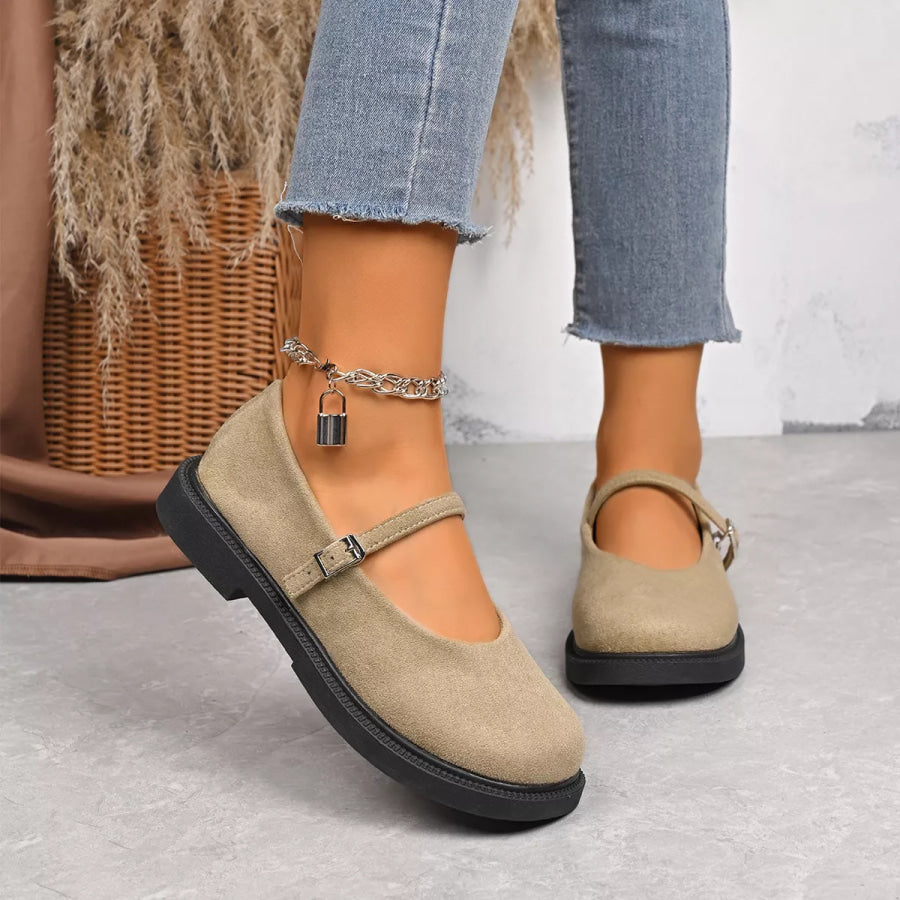 Round Toe Slip-Ons Apparel and Accessories