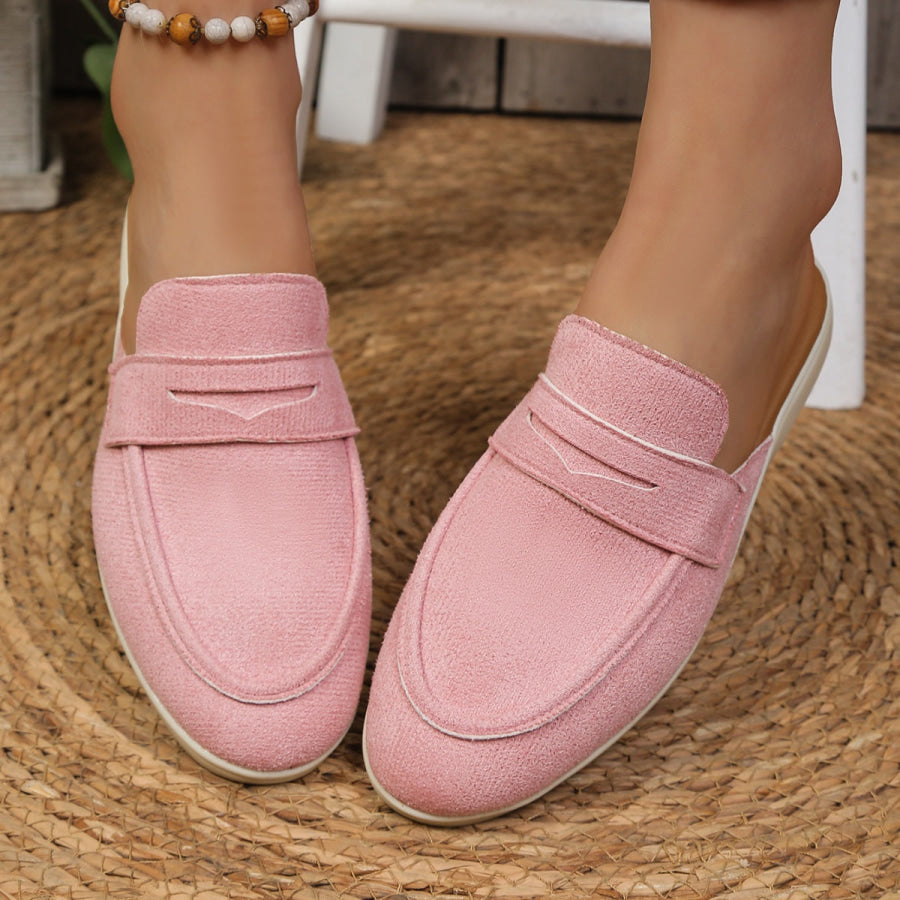 Round Toe Slip-Ons Apparel and Accessories