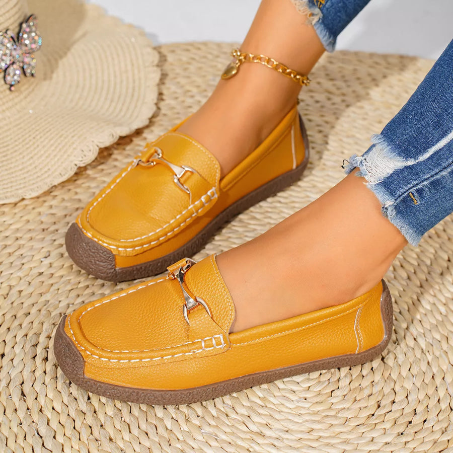 Round Toe Slip-Ons Apparel and Accessories