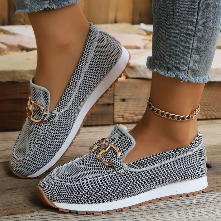 Round Toe Slip-Ons Apparel and Accessories
