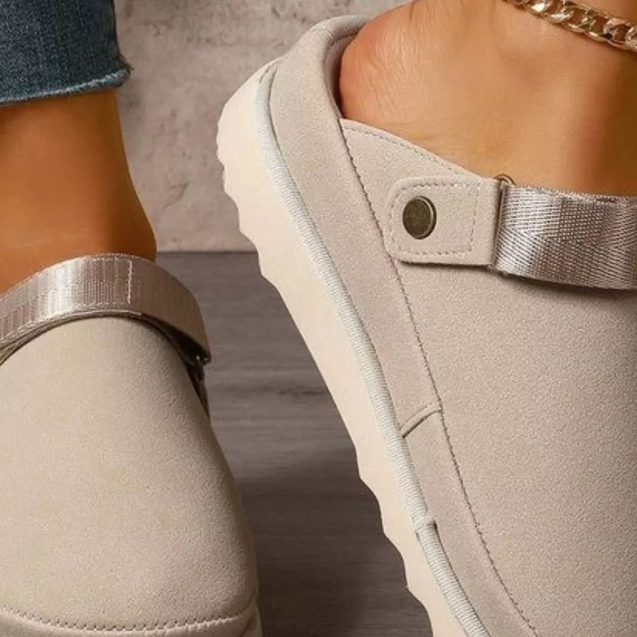 Round Toe Slip-Ons Apparel and Accessories