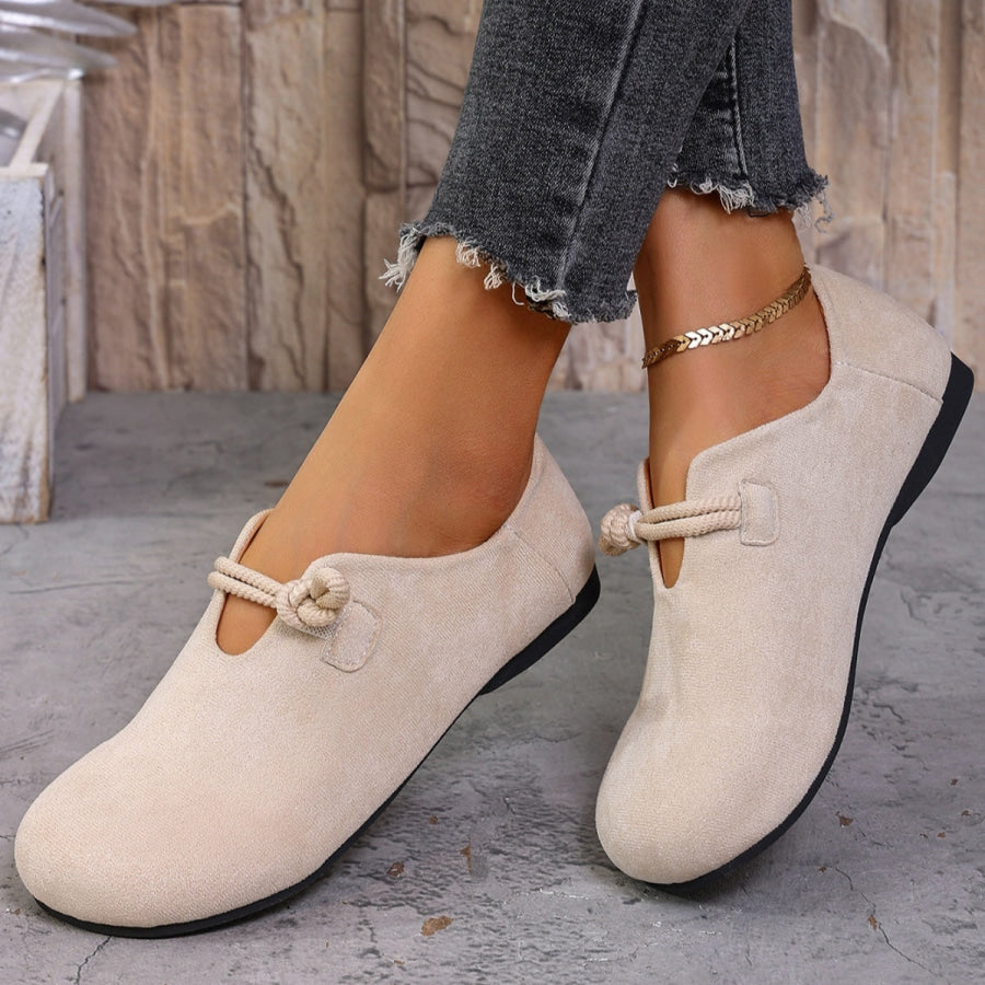 Round Toe Slip-Ons Apparel and Accessories