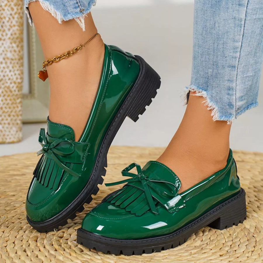 Round Toe Slip-Ons Apparel and Accessories