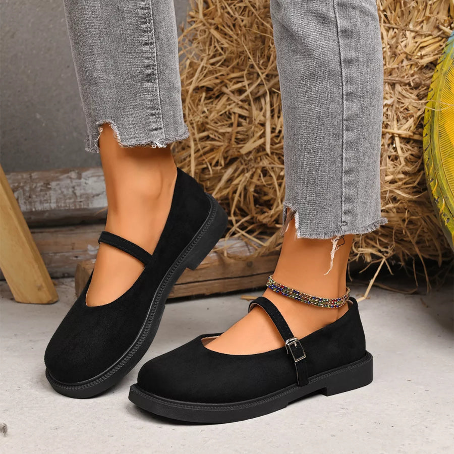 Round Toe Slip-Ons Apparel and Accessories