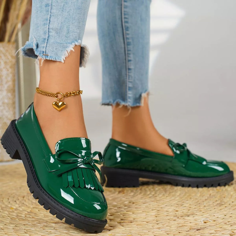 Round Toe Slip-Ons Apparel and Accessories