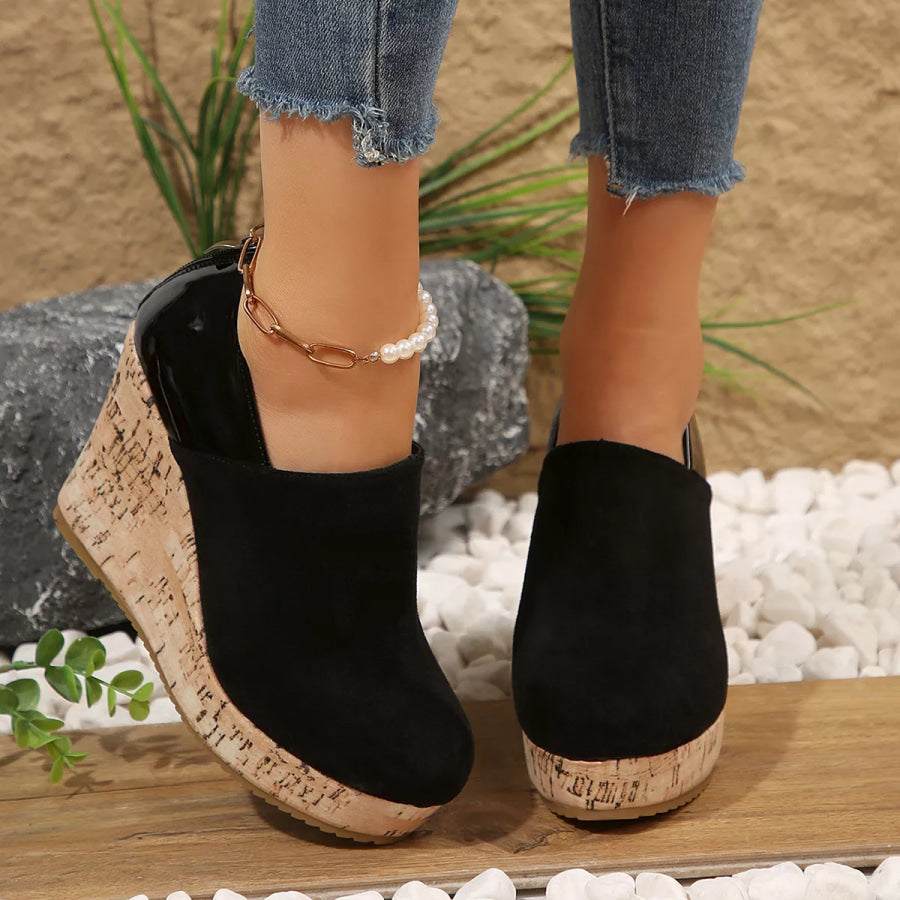 Round Toe Slip-Ons Apparel and Accessories