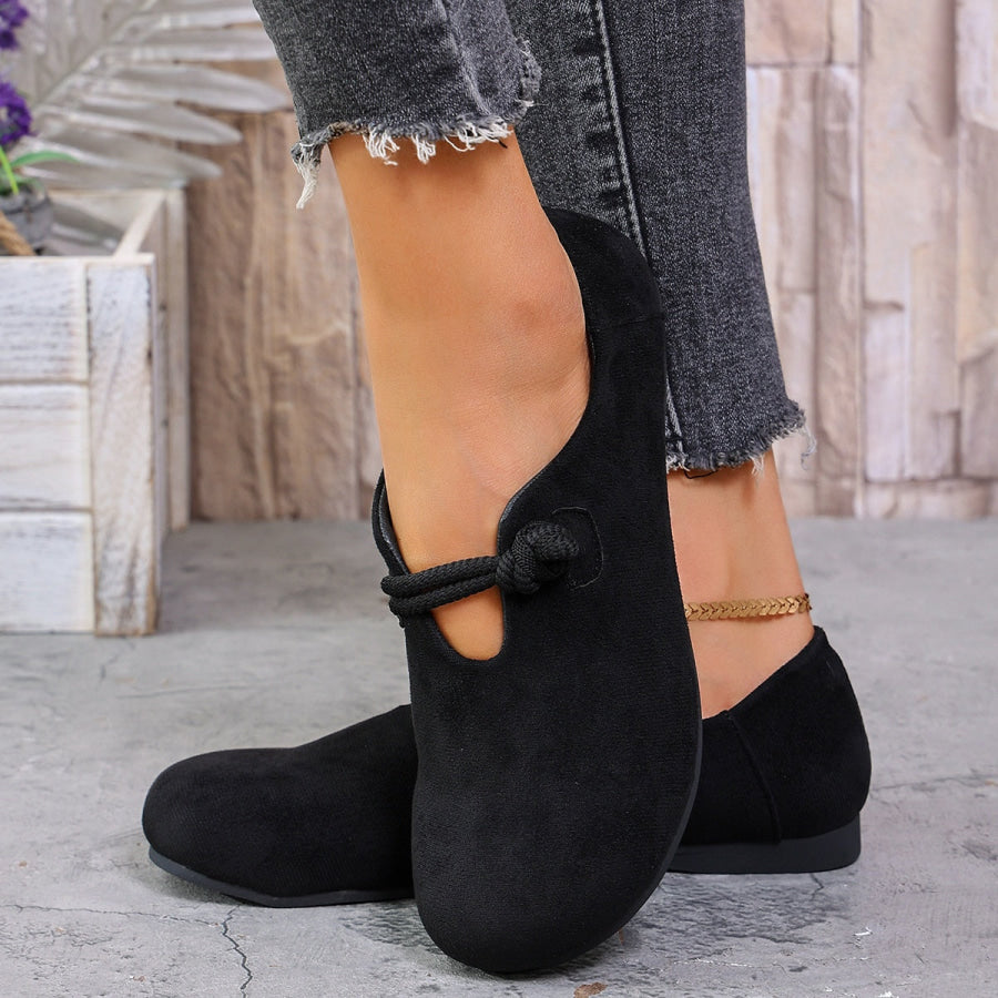 Round Toe Slip-Ons Apparel and Accessories