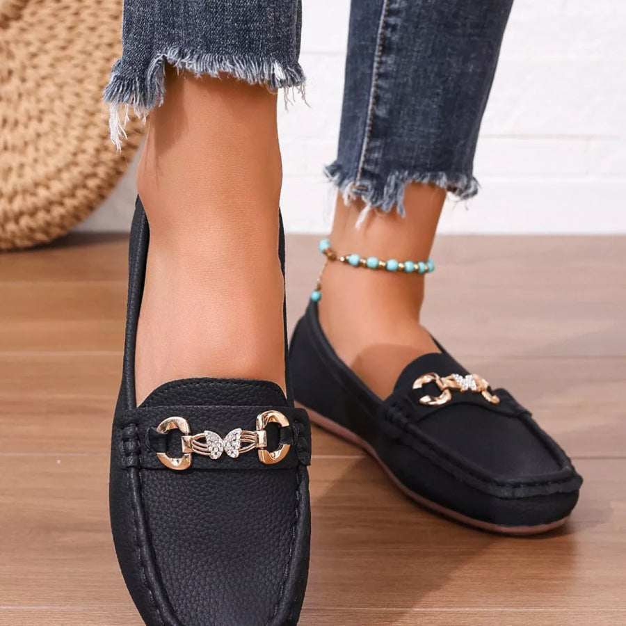 Round Toe Slip-Ons Apparel and Accessories