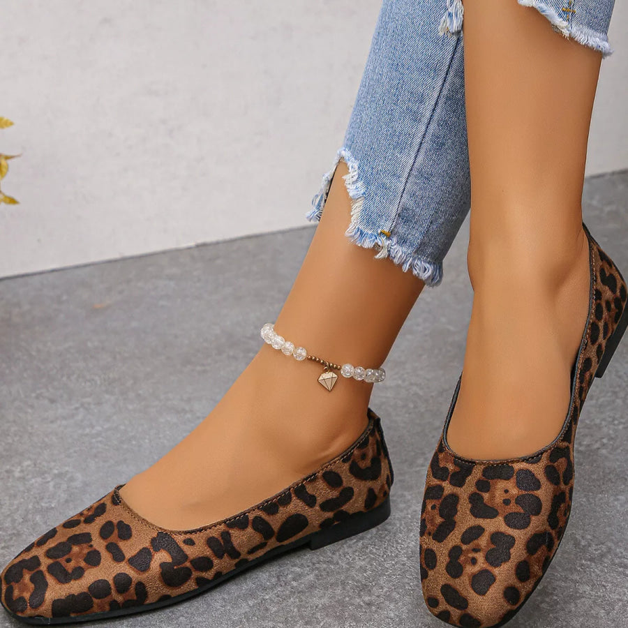 Round Toe Slip-Ons Apparel and Accessories