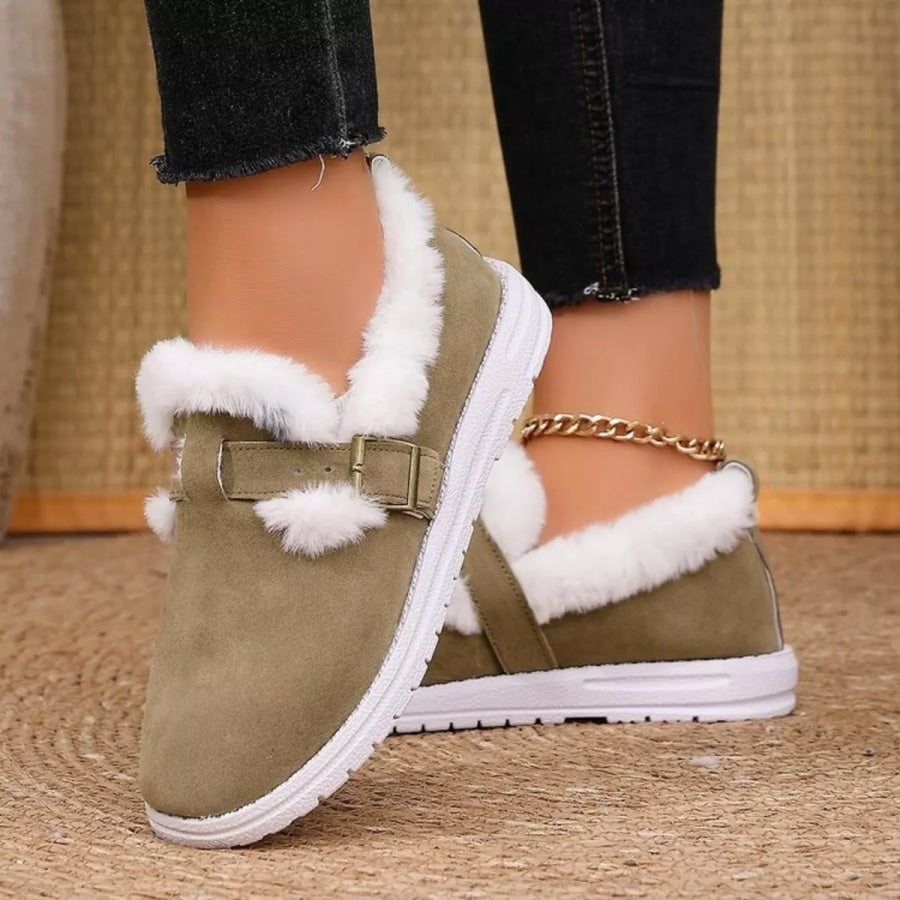 Round Toe Slip-Ons Apparel and Accessories