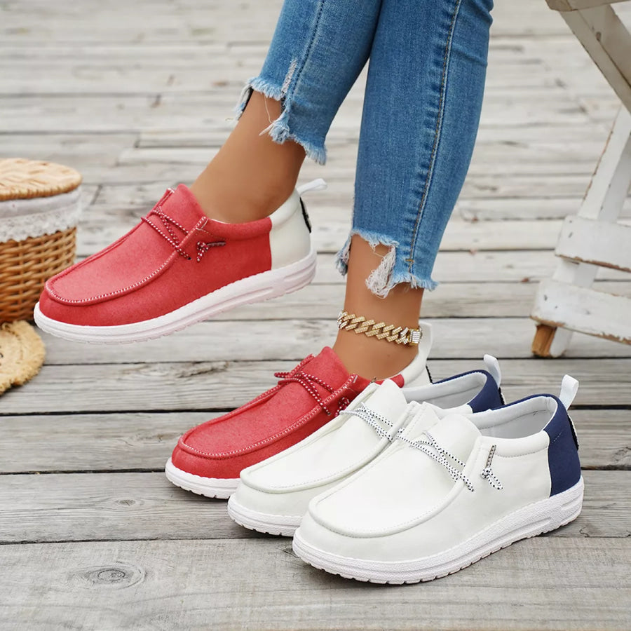 Round Toe Slip-Ons Apparel and Accessories