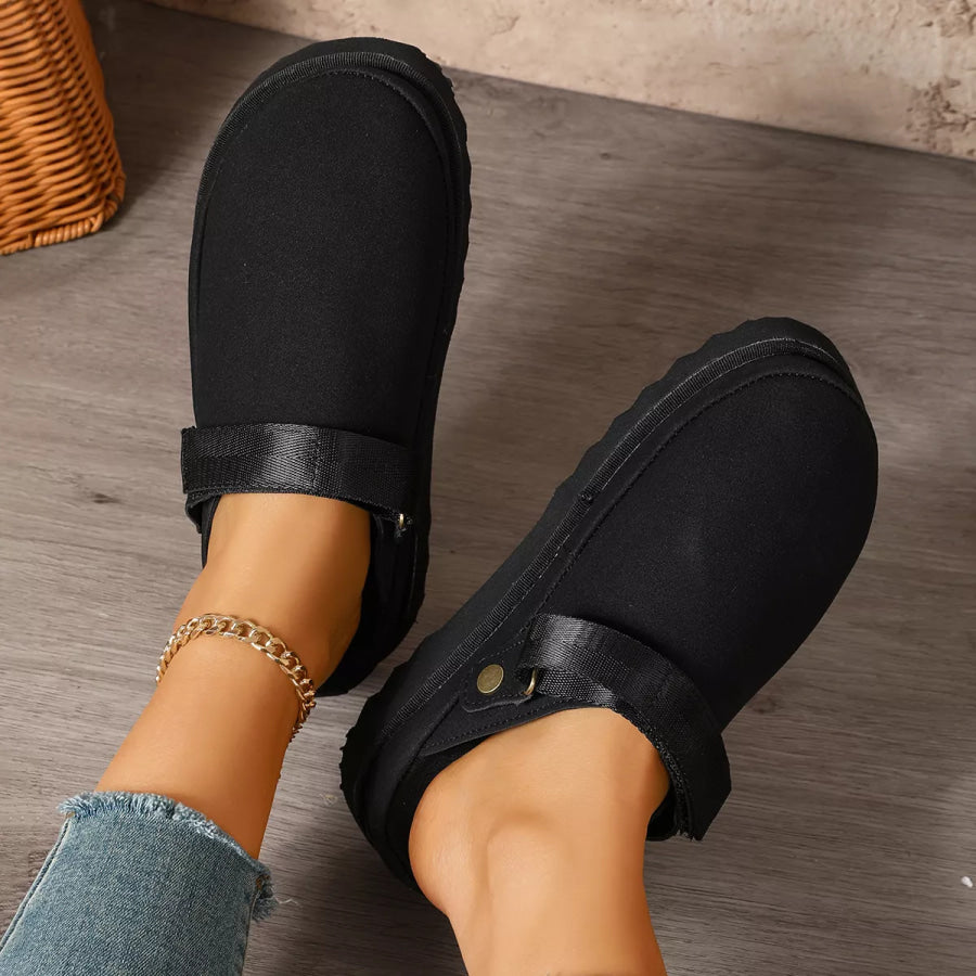 Round Toe Slip-Ons Apparel and Accessories