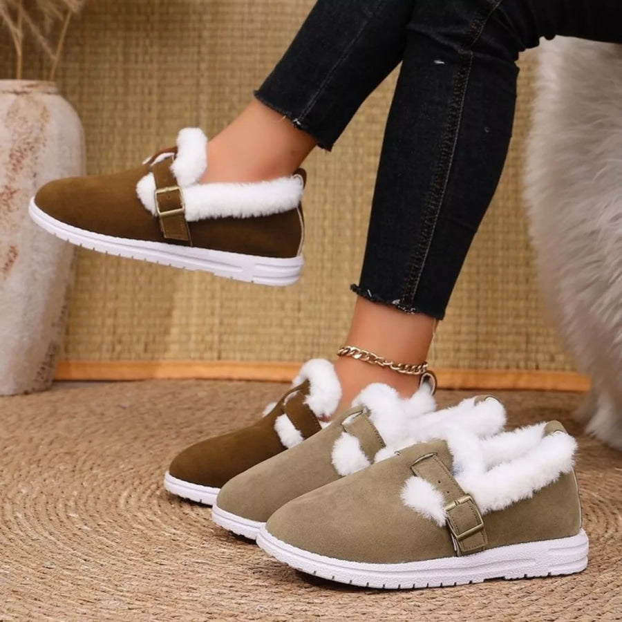 Round Toe Slip-Ons Apparel and Accessories
