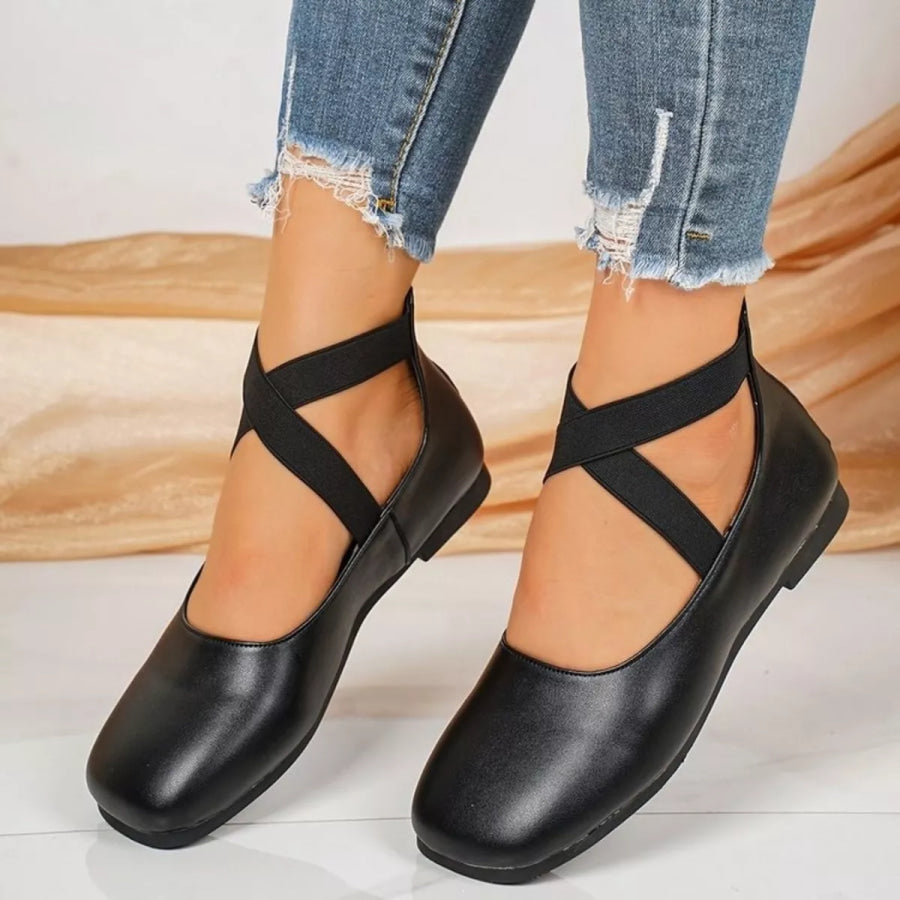 Round Toe Slip-Ons Apparel and Accessories