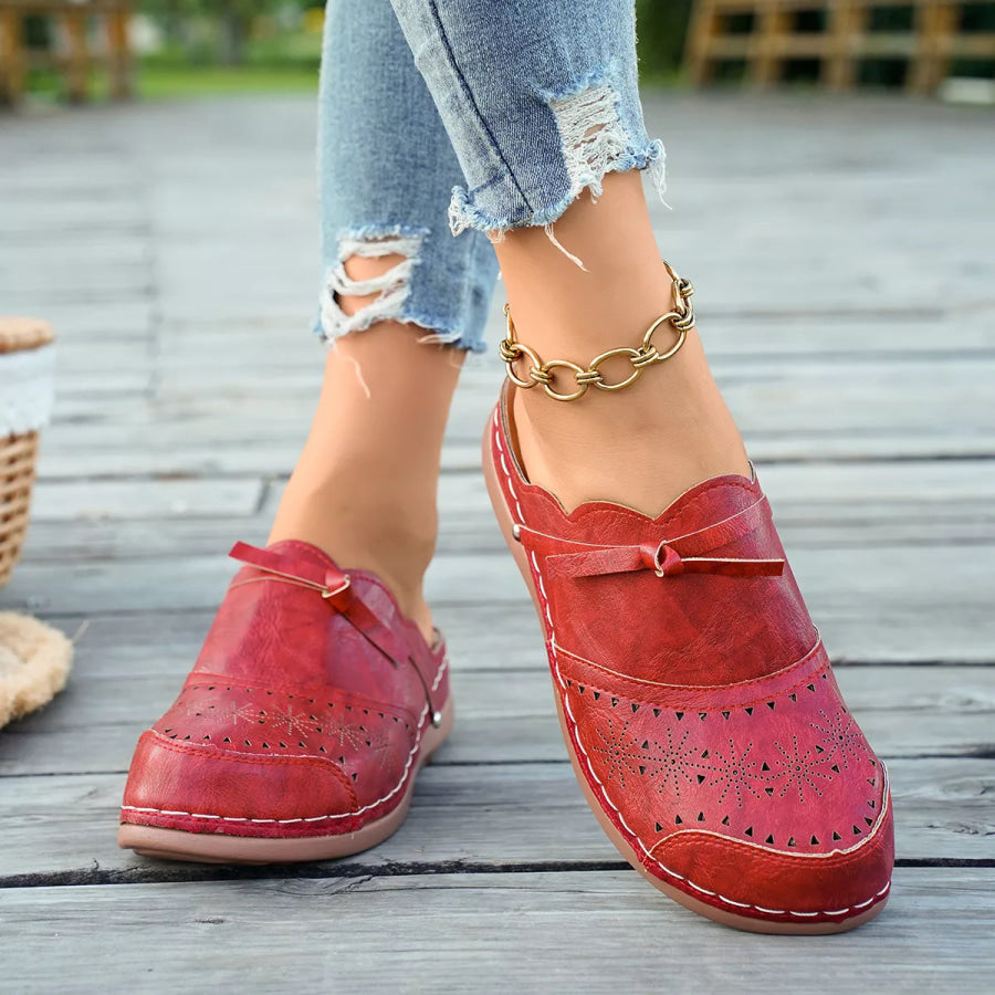 Round Toe Wedge Sandals Apparel and Accessories