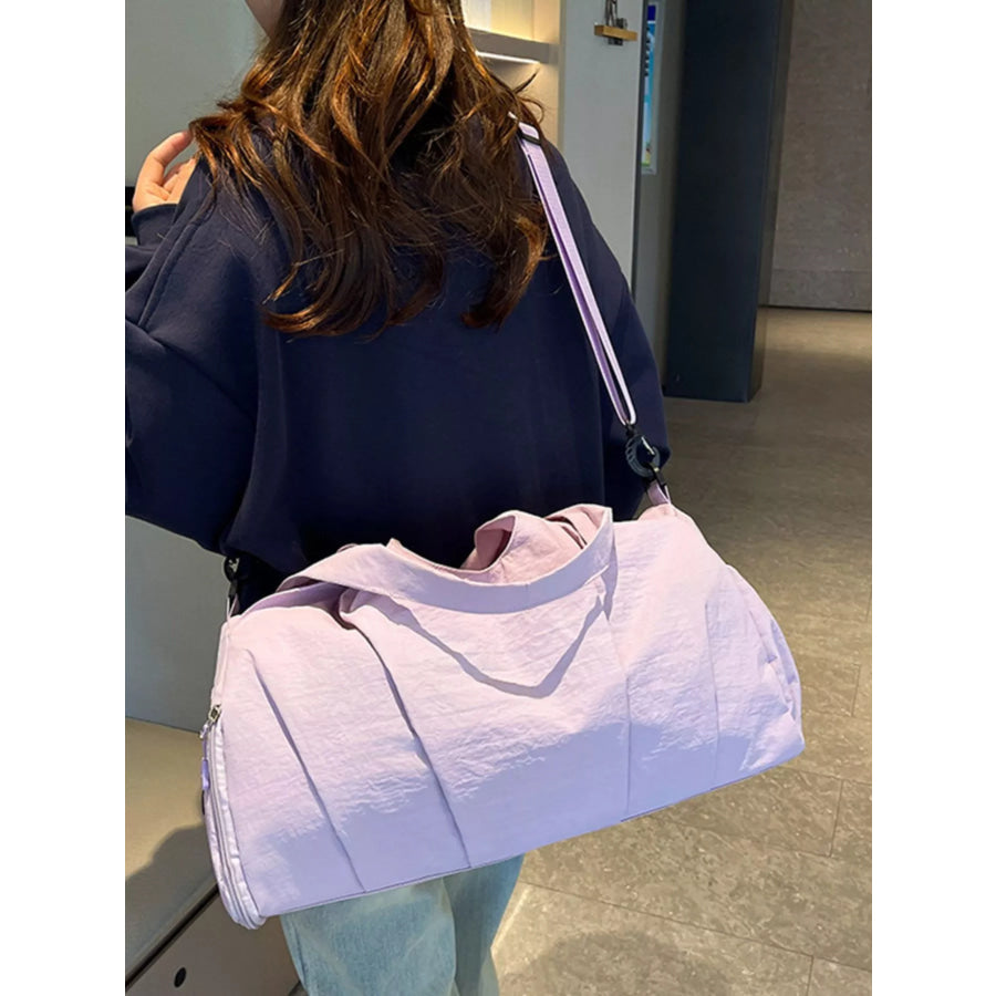 Ruched Large Capacity Travel Bag Apparel and Accessories