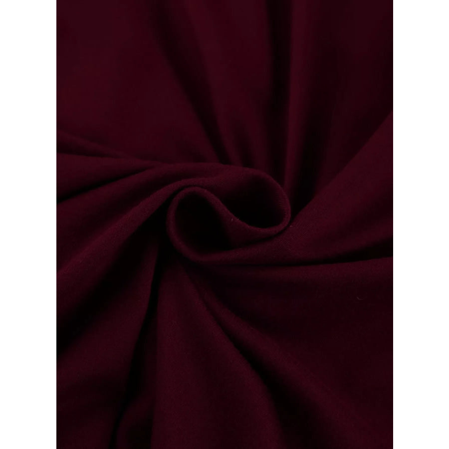 Ruched Long Sleeve T-Shirt Apparel and Accessories