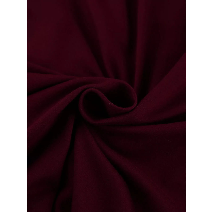 Ruched Long Sleeve T-Shirt Apparel and Accessories