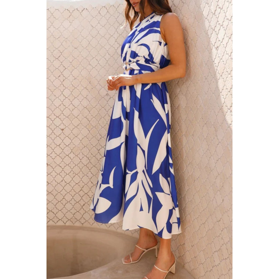 Ruched Printed Single Shoulder Dress Apparel and Accessories