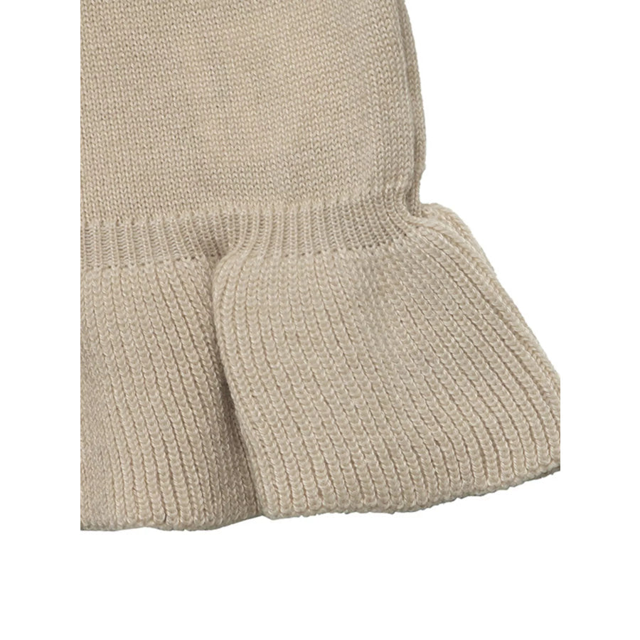 Ruffle Hem Button-Up Cardigan Apparel and Accessories