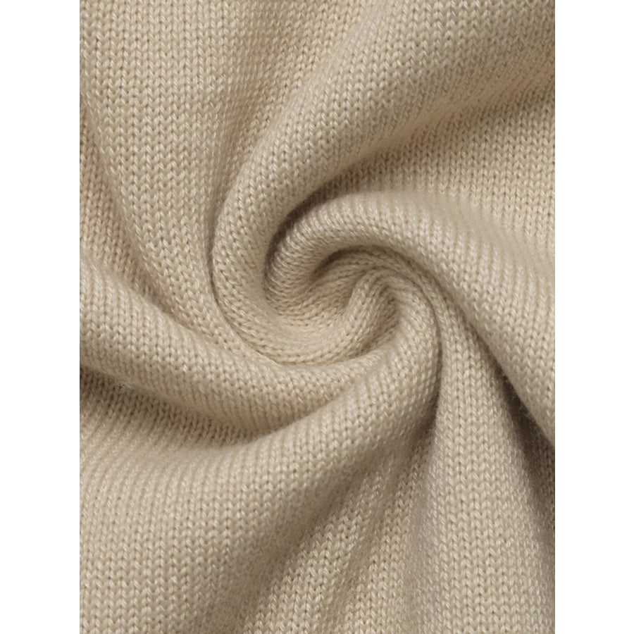 Ruffle Hem Button-Up Cardigan Apparel and Accessories