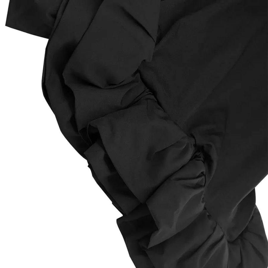 Ruffle Hem Sleeveless Mini Dress Apparel and Accessories