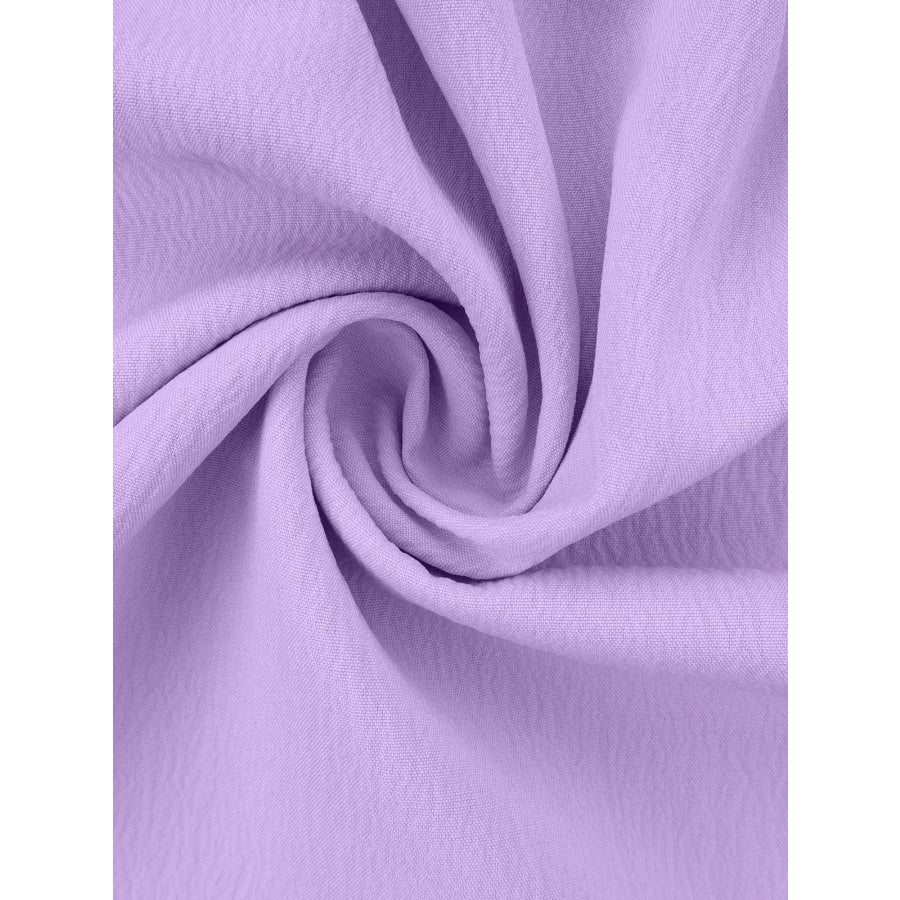Ruffle Trim Sleeveless Top and Shorts Set Apparel and Accessories