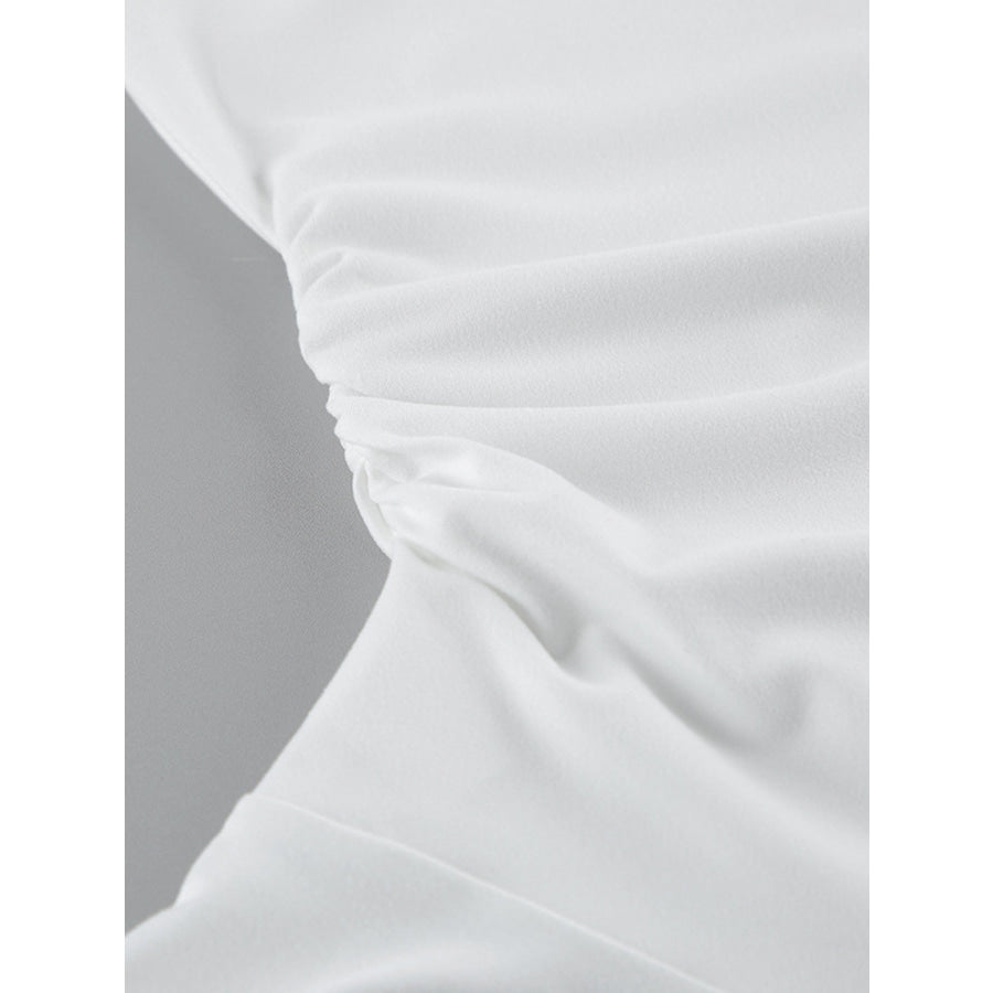 Ruffled Hem Cami Top Apparel and Accessories