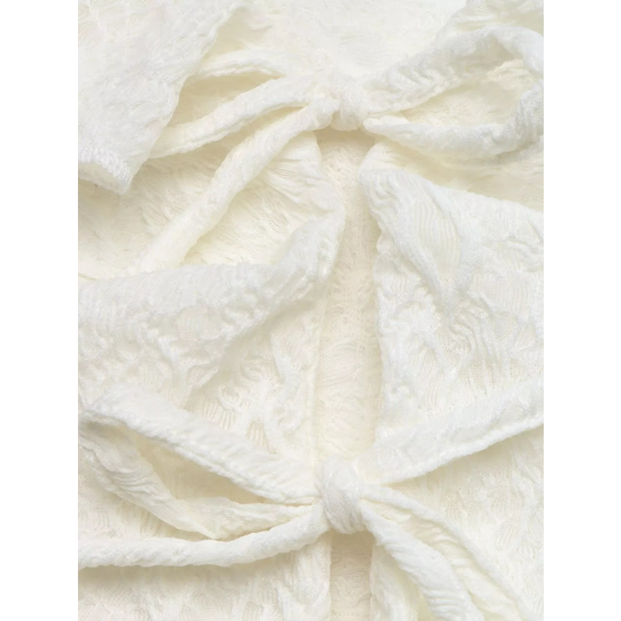 Ruffled Long-Sleeve T-Shirt Apparel and Accessories