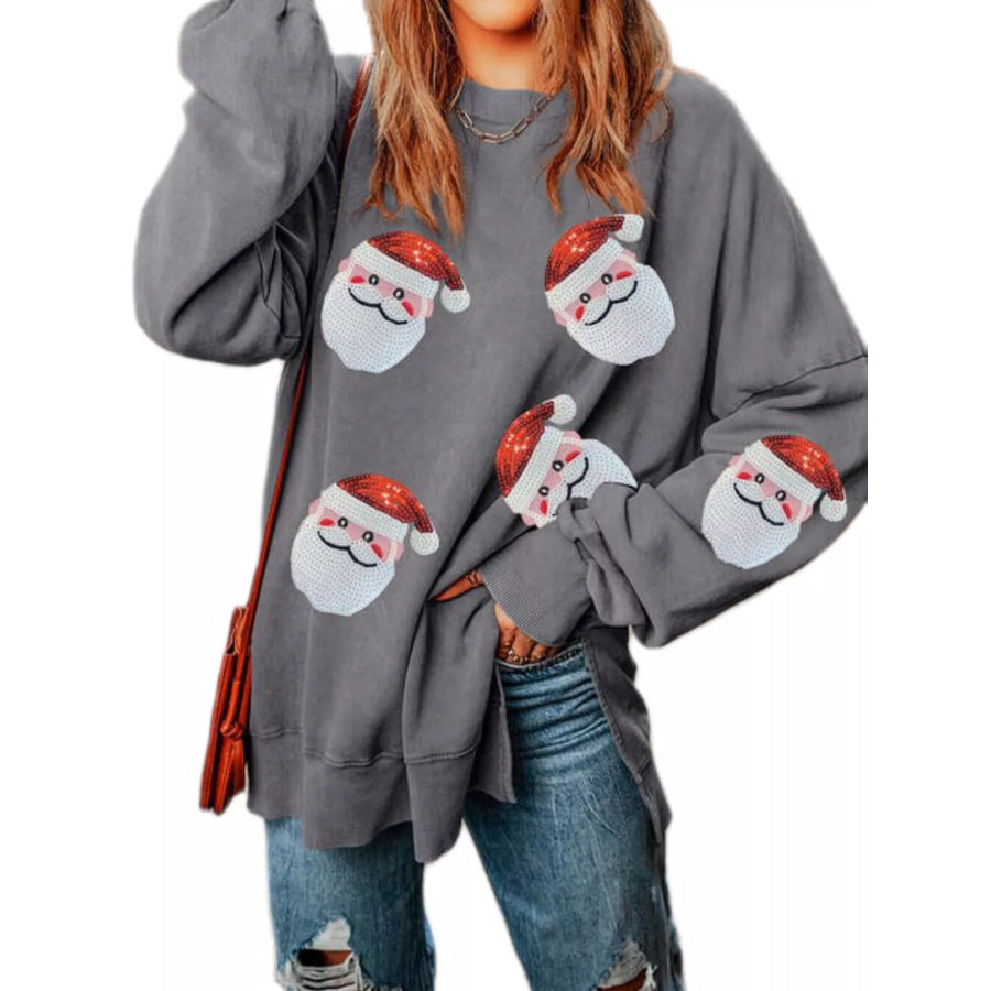Santa Claus Oversized Sweatshirt Apparel and Accessories