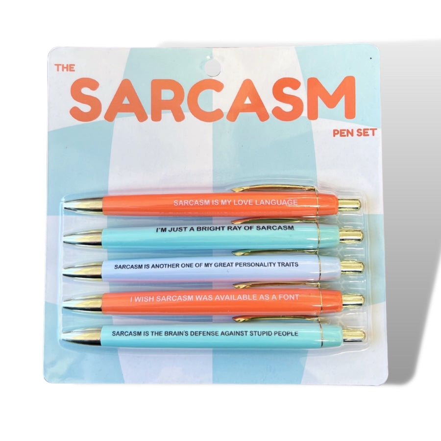 Sarcasm Pen Set Pens