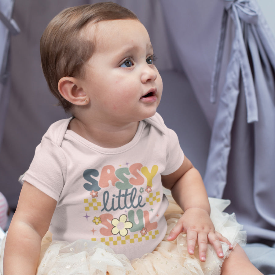 Sassy Little Soul Infant Bodysuit NB - Bodysuit / Blush Baby & Toddler Clothing