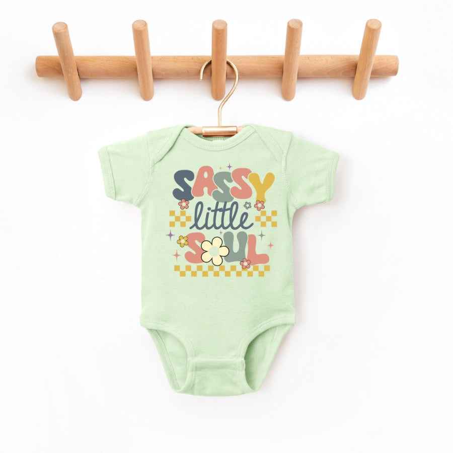 Sassy Little Soul Infant Bodysuit NB - Bodysuit / Mint Baby &amp; Toddler Clothing