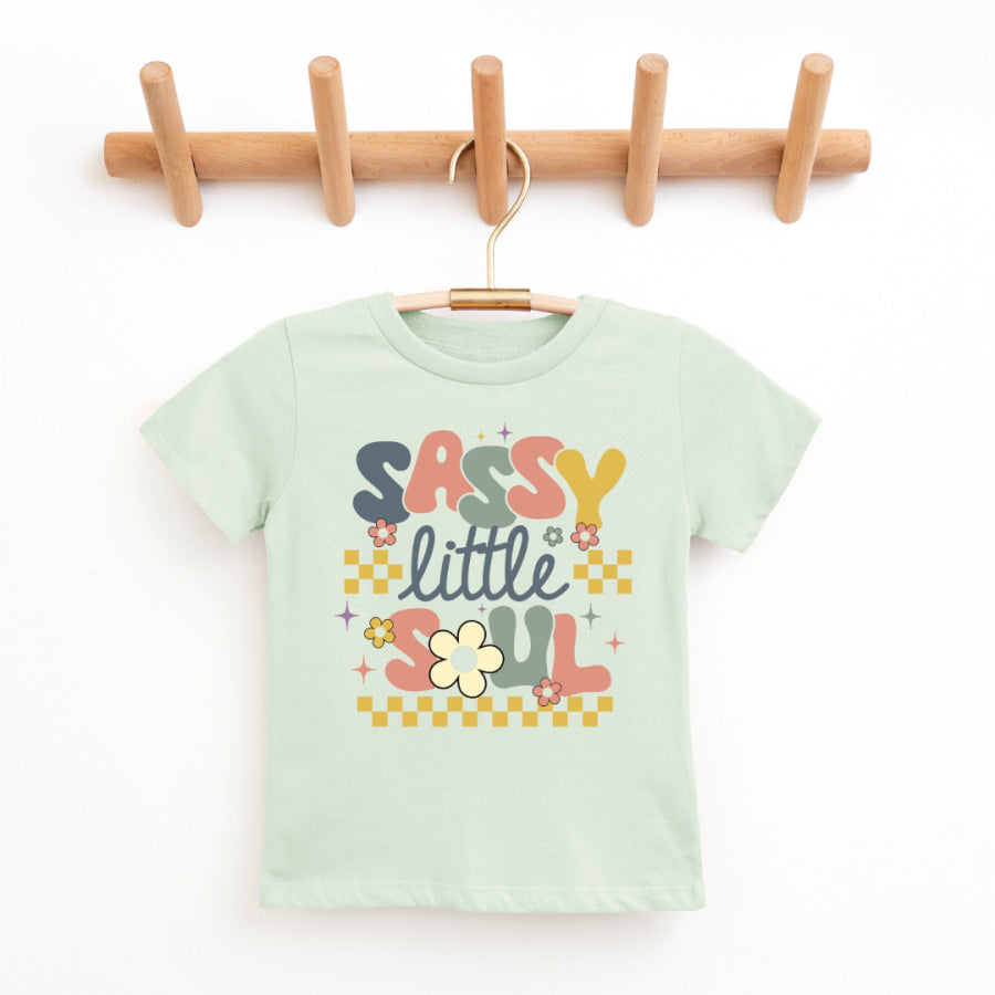 Sassy Little Soul Youth &amp; Toddler Graphic Tee 2T / Honeydew Youth Graphic Tee