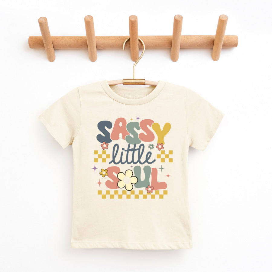 Sassy Little Soul Youth &amp; Toddler Graphic Tee 2T / Natural Youth Graphic Tee