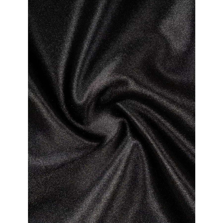 Satin Midi Skirt Apparel and Accessories