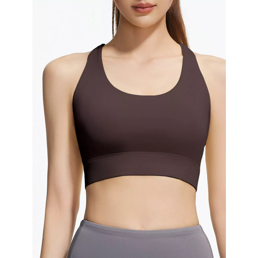 Scoop Neck Active Bra Apparel and Accessories