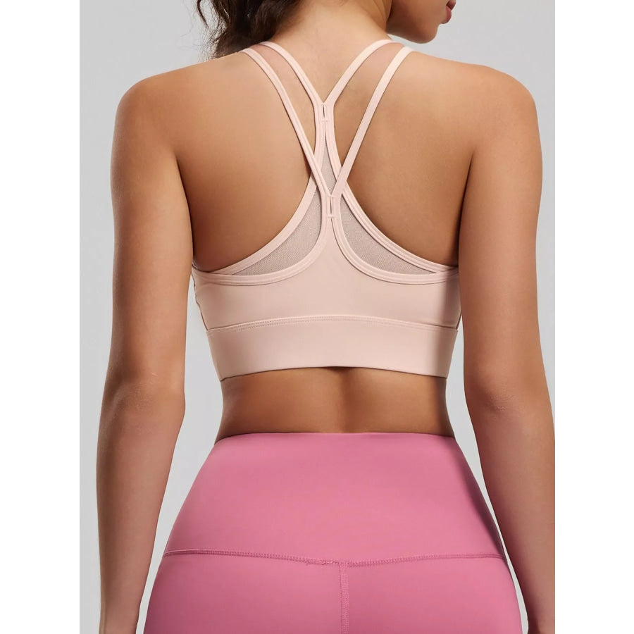 Scoop Neck Active Bra Apparel and Accessories