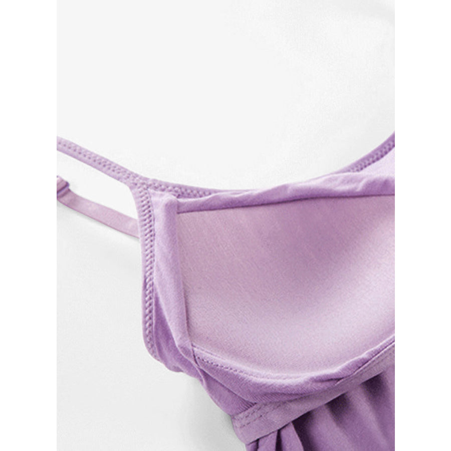 Scoop Neck Adjustable Strap Cami Apparel and Accessories