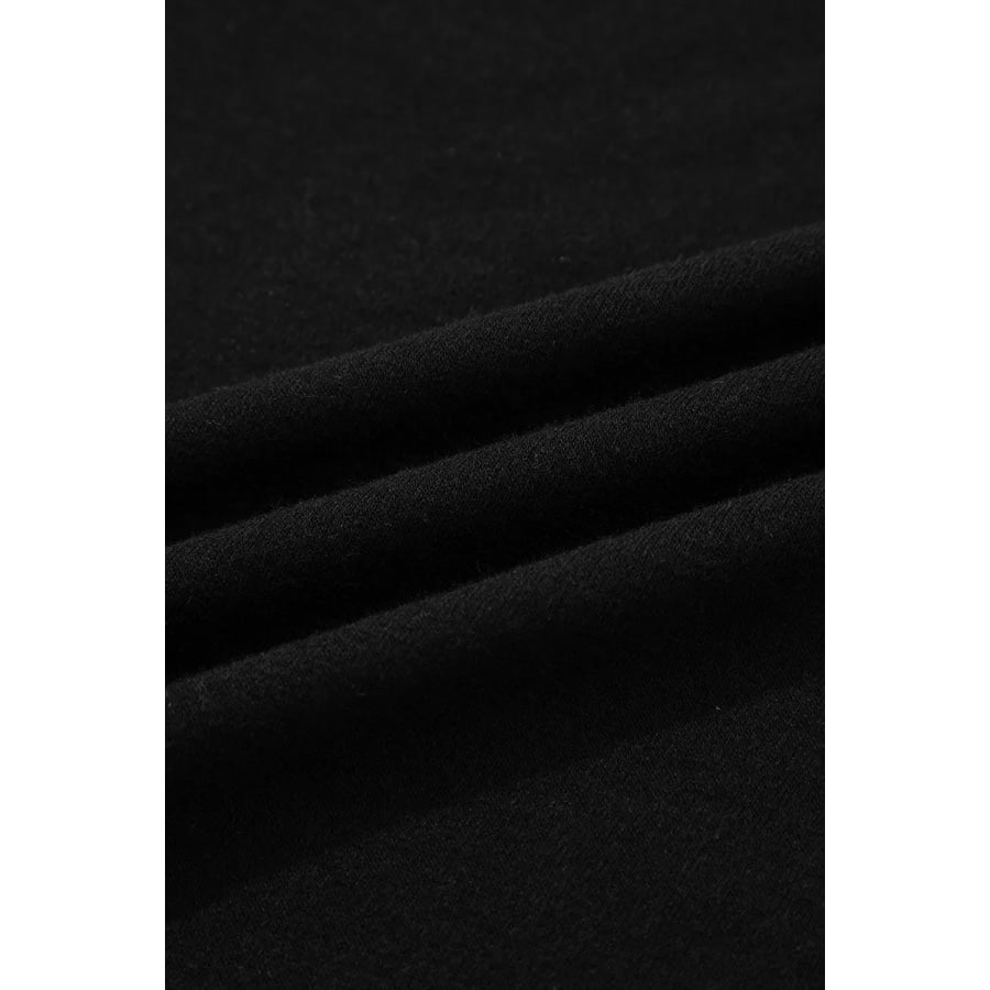 Seam Detail Raglan Long Sleeve Top Apparel and Accessories