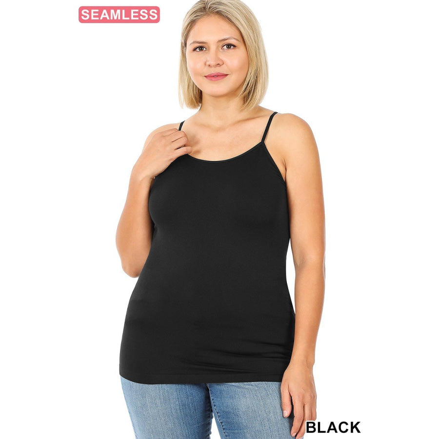 NEW! Seamless Camisole Top with Adjustable Straps Tops