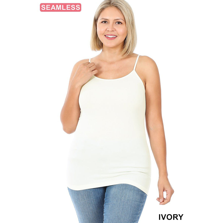 NEW! Seamless Camisole Top with Adjustable Straps Tops