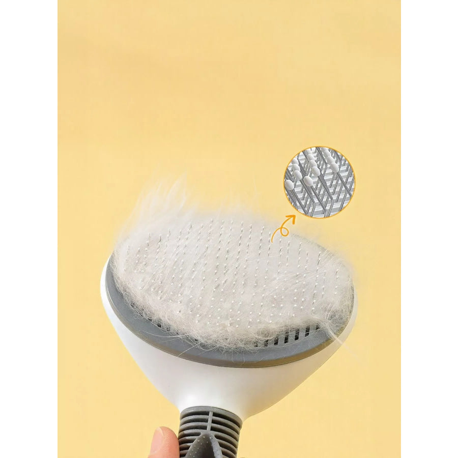 Self-Cleaning Slicker Pet Hair Remover Brush Apparel and Accessories