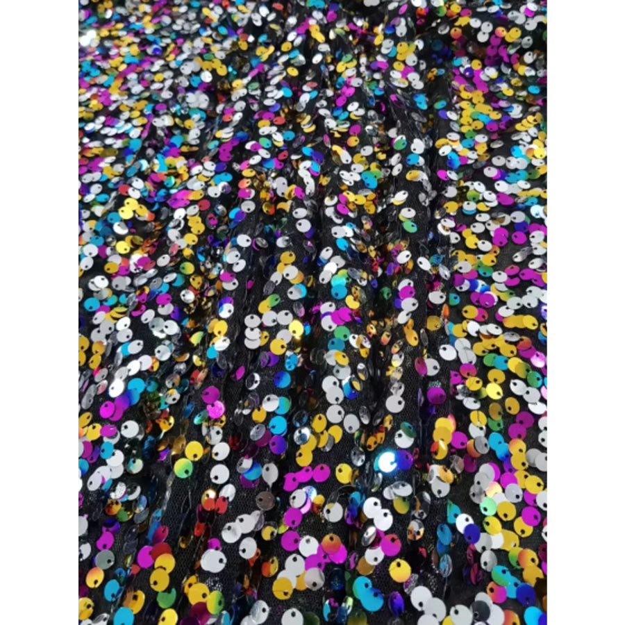 Sequin Mini Skirt Apparel and Accessories