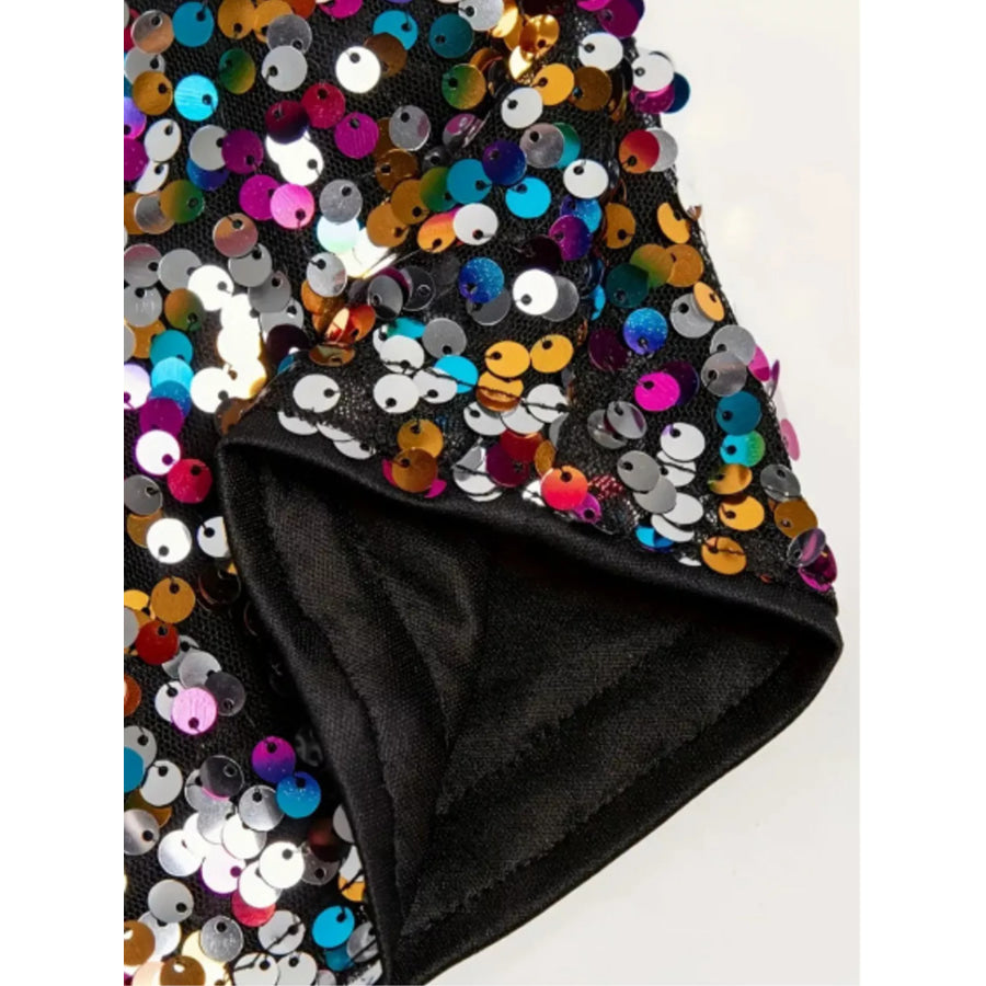 Sequin Mini Skirt Apparel and Accessories